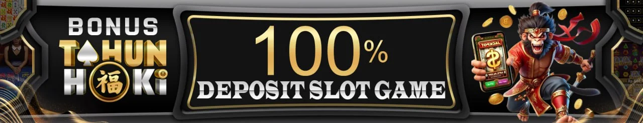 DEPOSIT SLOTGAME 100%