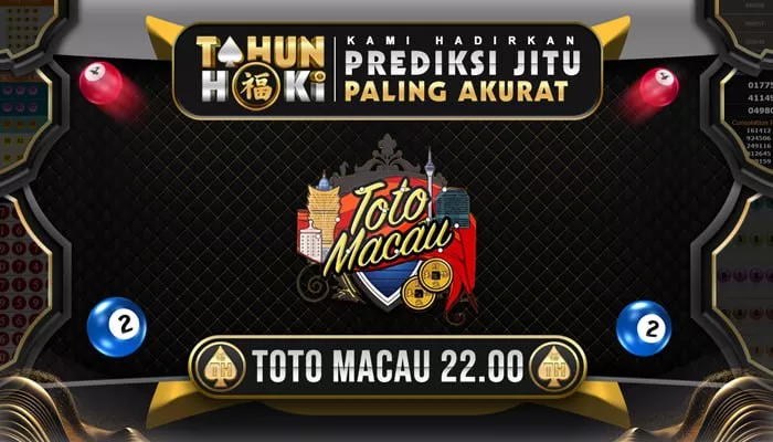 TAHUNHOKI 💰 Prediksi Togel TOTO MACAU 22 Hari Ini 08 Juni 2025